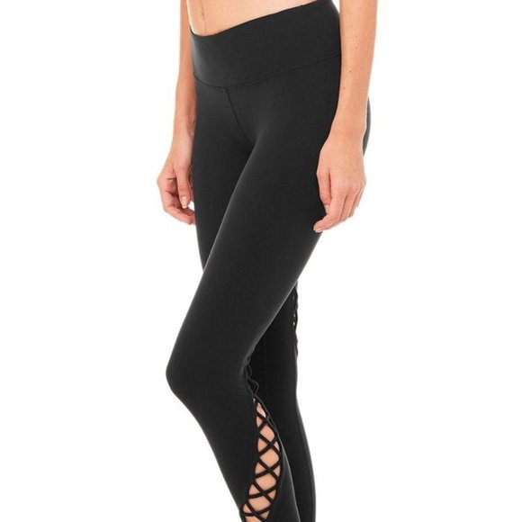 ALO Yoga Pants - ALO Yoga ENTWINE LEGGING Black Size Large